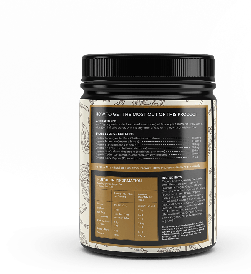 Ashwagandha Gold - CLEARANCE STOCK Exp. 11/2022