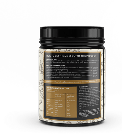 Ashwagandha Gold - CLEARANCE STOCK Exp. 11/2022