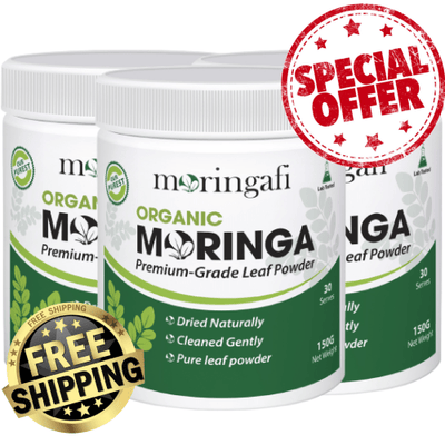 Organic Moringa Leaf Powder (150g)
